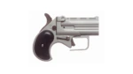 SBG9SB_1 Old West Firearms Derringer Short Bore Handgun 9mm Luger 2rd Capacity 2.75" Barrel Satin with Black Grips with Guardian Package