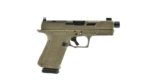 SS-1022_1 Shadow Systems Optics Ready MR920 Handgun 9mm Luger 15rd Magazine 4" Black Barrel FDE Elite Slide