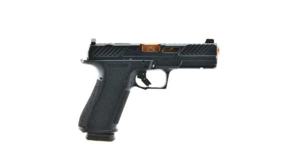 Shadow Systems DR920 Optic Elite Slide Handgun 9mm Luger 17rd Magazine 4.5 " Bronze Barrel Front Night Sight