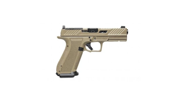 Shadow Systems DR920 Elite Slide Optic Handgun 9mm Luger 17rd Magazines (2) 4.5" Barrel FDE