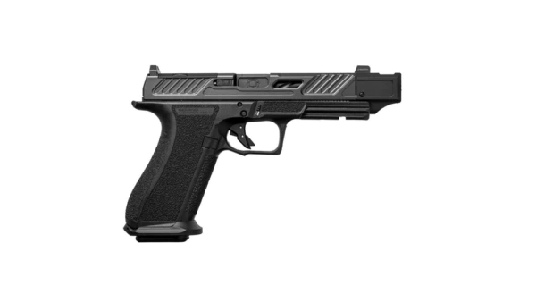 DR920P 9mm Black Frame Elite Slide Optic Black Spiral Compensated Barre