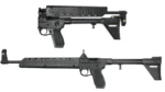 Kel-Tec Sub 2000 Rifle 9mm Luger 10rd Magazine(Glock Model 19) 16.1" Barrel Black Stock