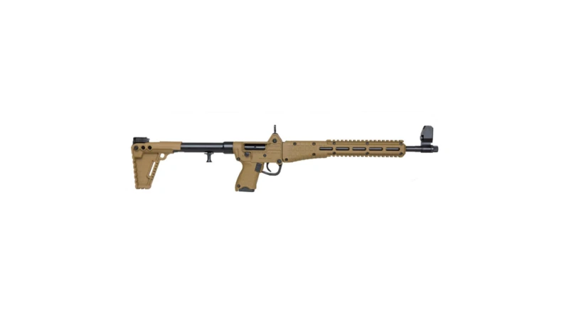 SUB2K9GLKTAN10_1 KelTec Sub2000 Gen 3 Rifle 9mm Luger 10rd Magazine 16.15" Barrel Tan