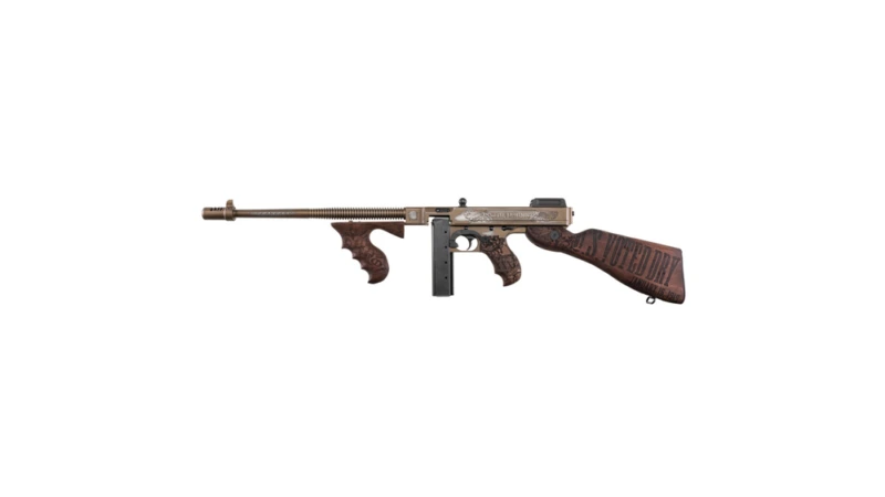 Auto Ordnance 2021 Bootlegger Sp Ed 1927A-1 Deluxe Carbine  .45 ACP 20rd Stick/50rd Drum Magazine 16.5" Barrel