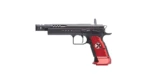 Tanfoglio Domina Xtreme Handgun 9mm 17/rd 5.2" Barrel Black with Red Grip