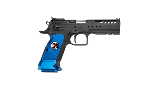 Tanfoglio Limited Master Xtreme 40 S&W 14/rd 4.75" Barrel Black with Blue Grip