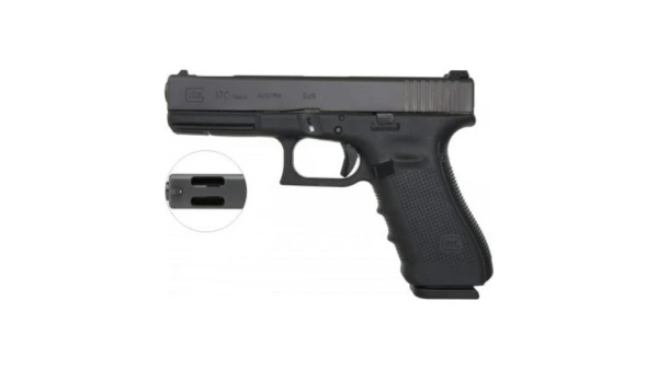 Glock 17C Gen 4 9mm Luger 17/rd Magazines (3) 4.5" Barrel Compensated Black USA