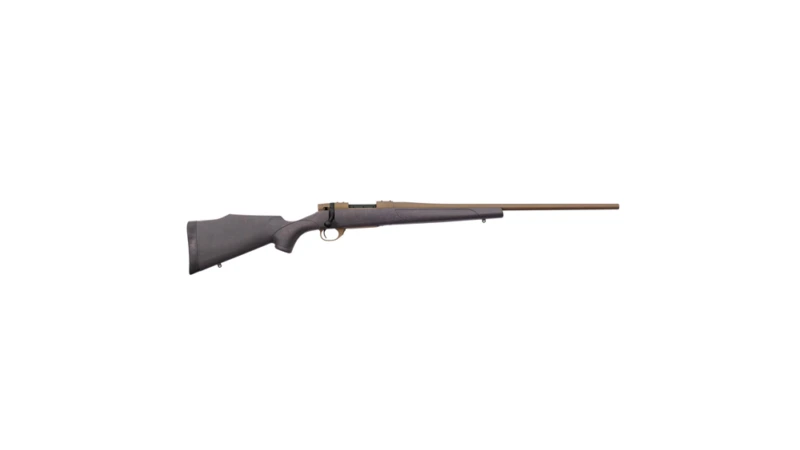 VWB308NR4T_1 Weatherby Vanguard Weatherguard Bronze Rifle .308 Win 5rd Capacity 24" Bronze Barrel Black/Bronze Stock