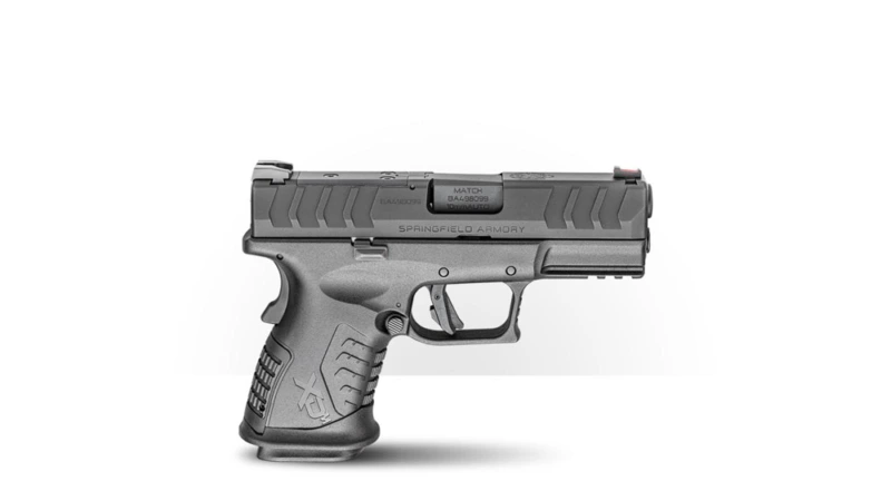 Springfield XD-M Elite 3.8" Compact OSP Handgun 10mm Auto 11rd Magazine 3.8" Barrel Fiber Optic Front Tactical Rack U-Dot Rear