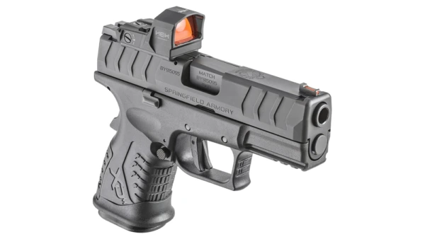 Springfield Armory XD-M Elite 3.8" Compact OSP Handgun 9mm Luger 14rd Magazine 3.8" Barrel Black w/ Hex Dragonfly