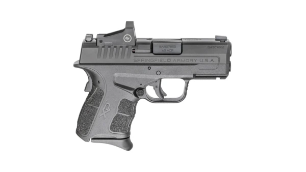 Springfield Armory XD-S Mod.2 OSP Handgun Gear Up Package .45 ACP 5rd (3) & 6rd (2) Magazines 3.3" Barrel Black with Bag and Crimson Trace Micro Red Dot