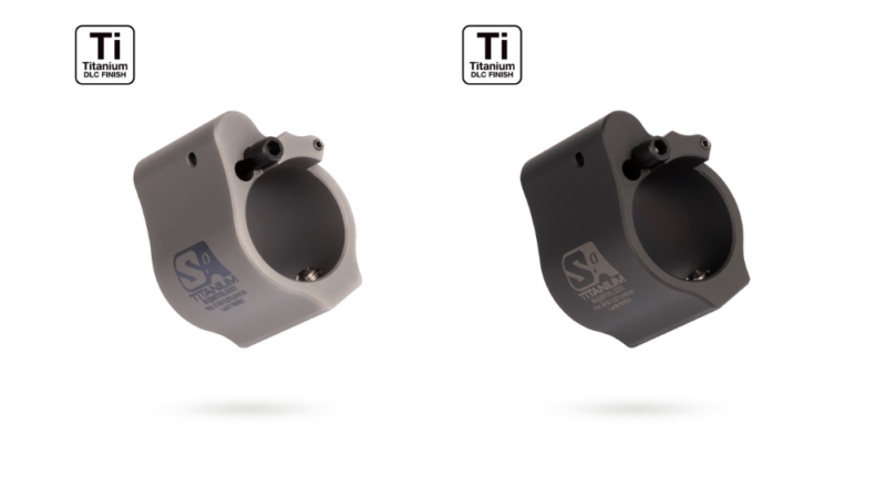 Superlative Arms Titanium Adjustable Set Screw Gas Blocks